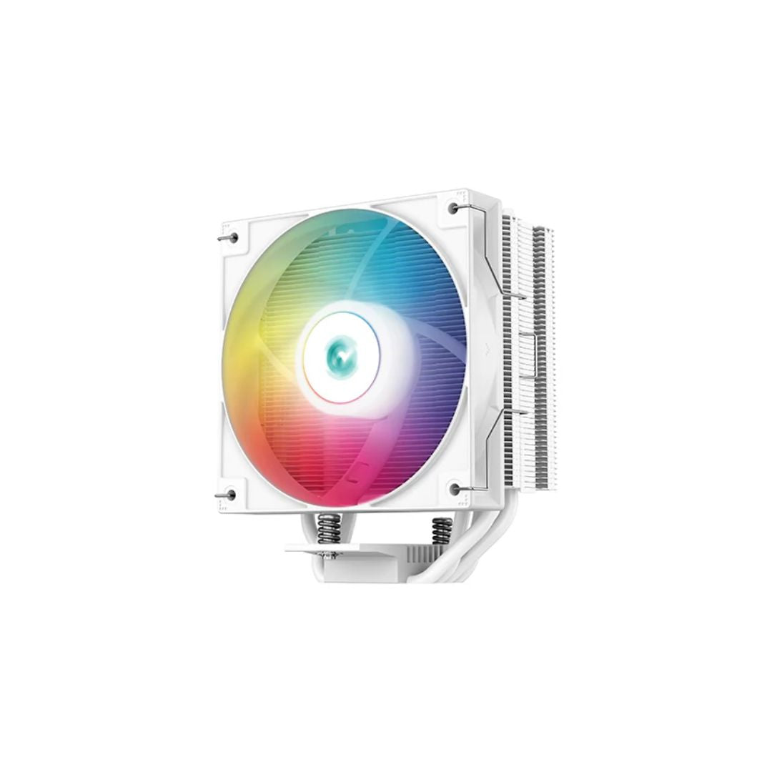 برج تبريد Deepcool AG400 ARGB فردي - أبيض