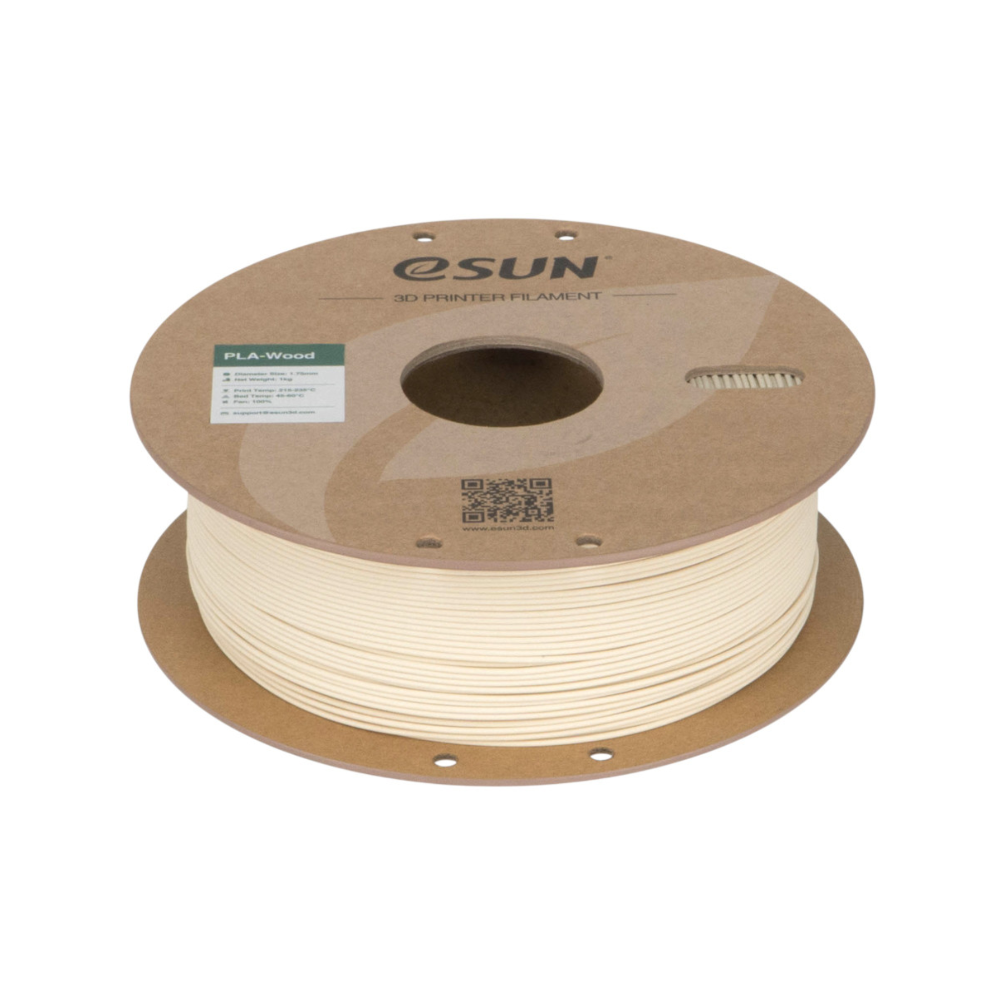 Esun PLA-Wood 3D Printing Filament 1KG - Birch