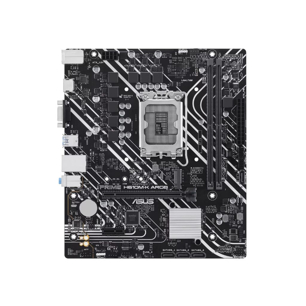 ASUS PRIME H610M-K D5 ARGB Motherboard