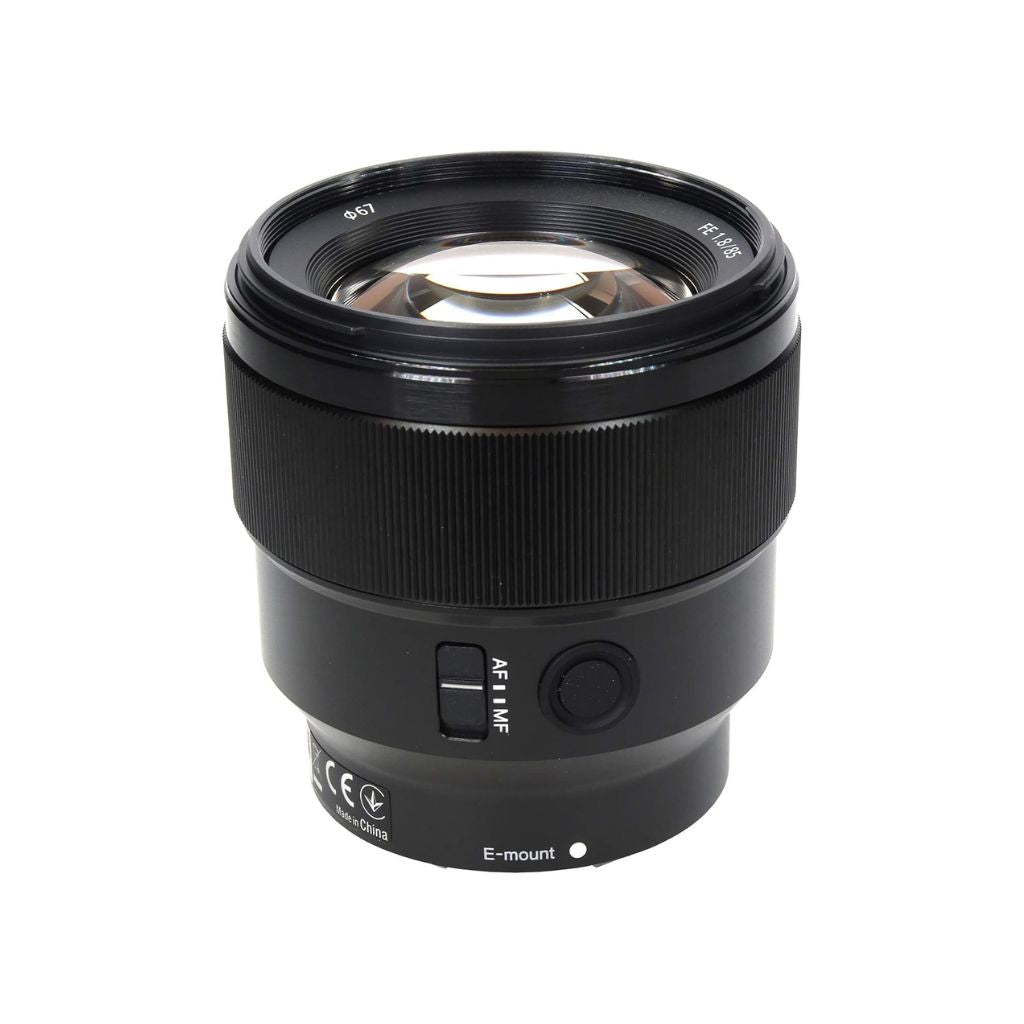 Sony FE 85mm F1.8 Full-Frame Telephoto Portrait Prime Lens – E-Mount