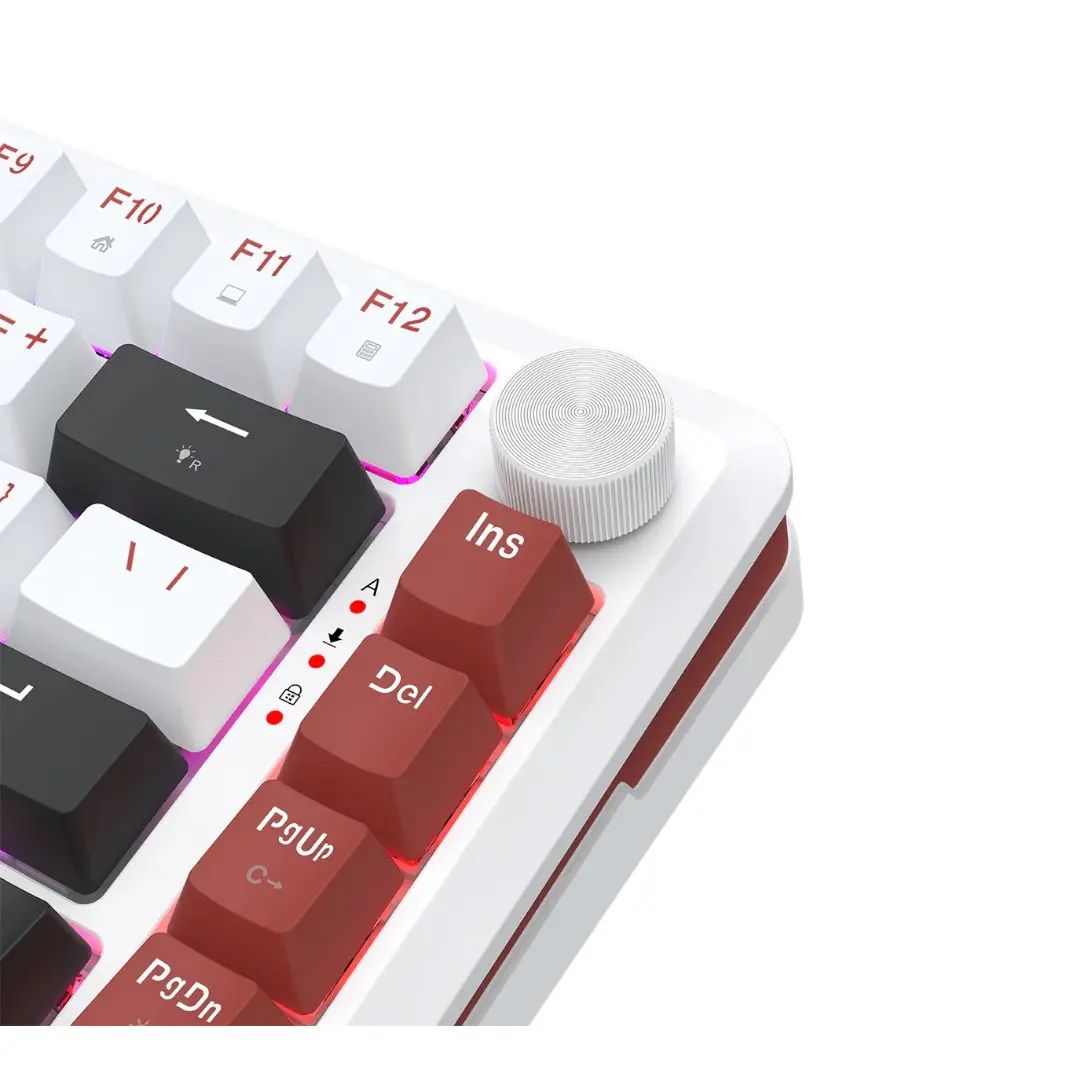 Redragon K721WRB Stormhunter Magnetic Wired - White Red