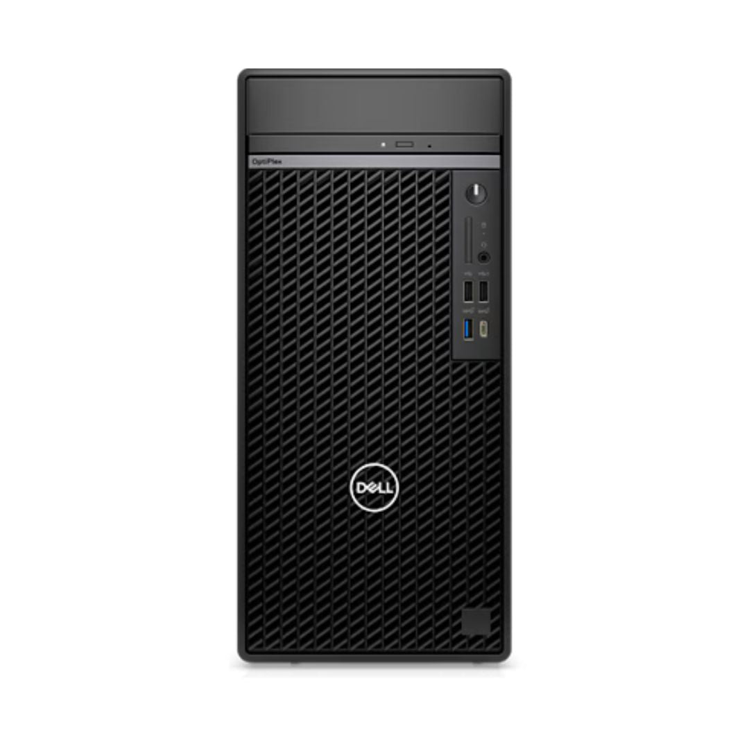 Dell OptiPlex Tower Plus 7020، إنتل، i5-13400، 8 جيجابايت رام، 512 جيجابايت SSD، بطاقة رسومات Intel UHD، DVD، أسود