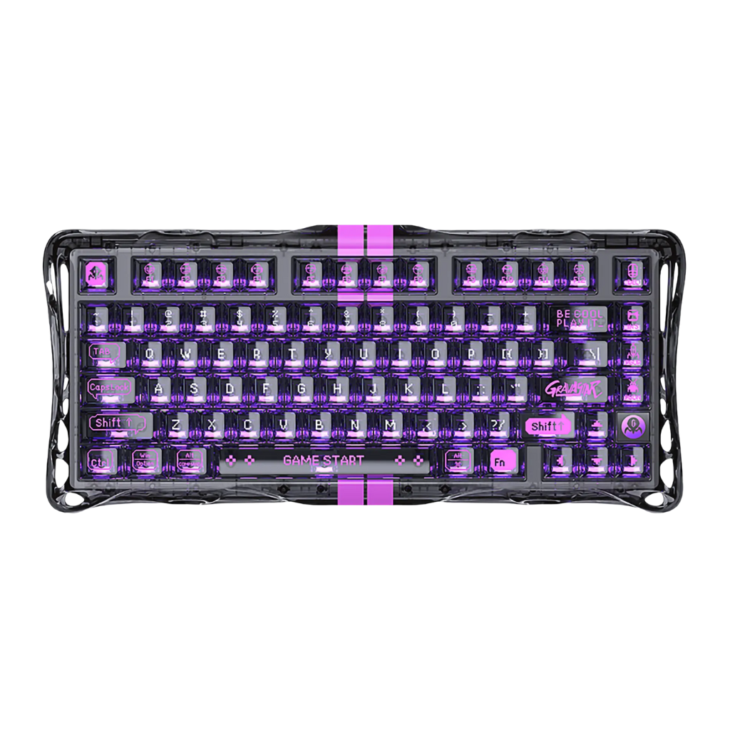 GravaStar Mercury V75 Lite - Transparent Black