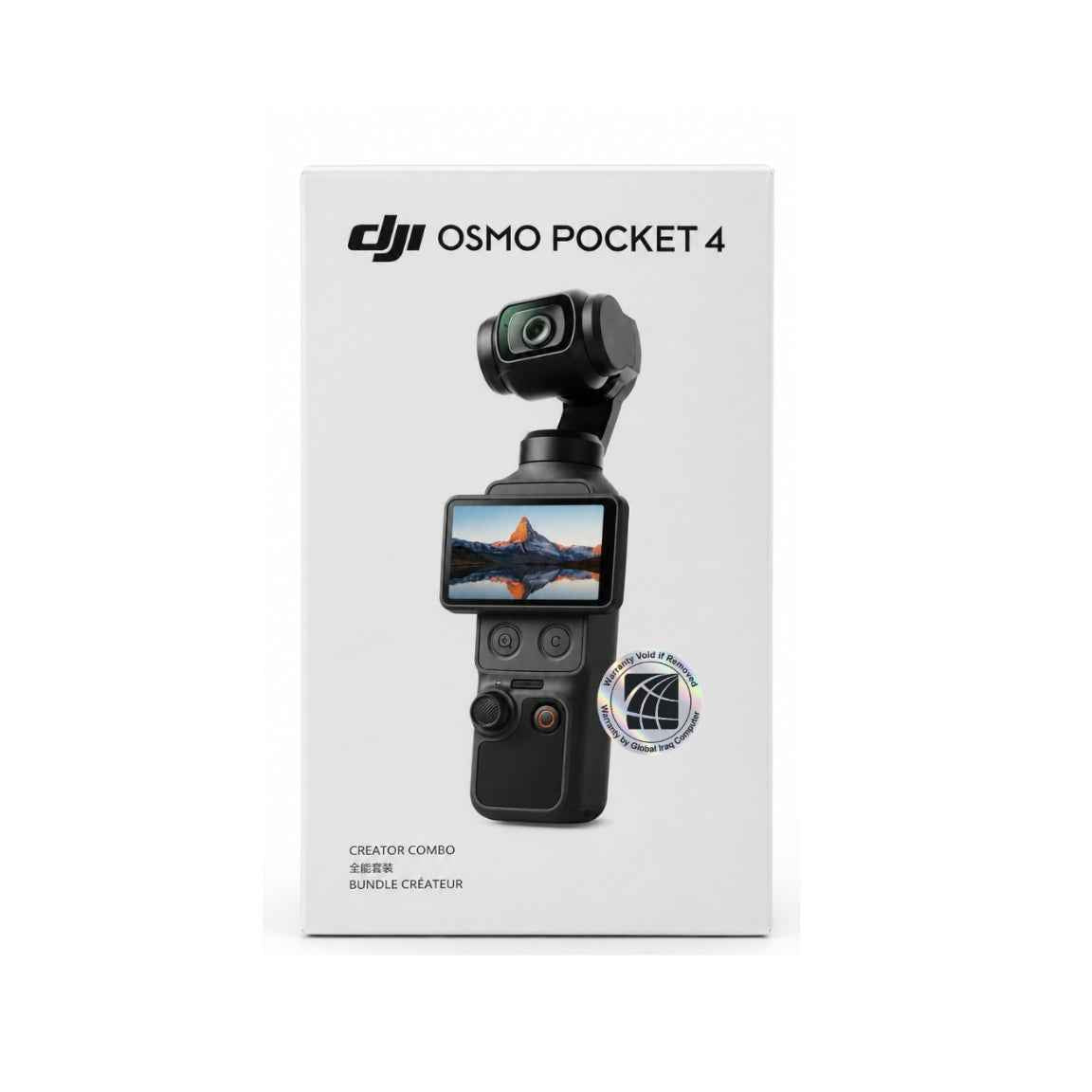 DJI Osmo Pocket 4 Creator Combo - 4K Gimbal Camera