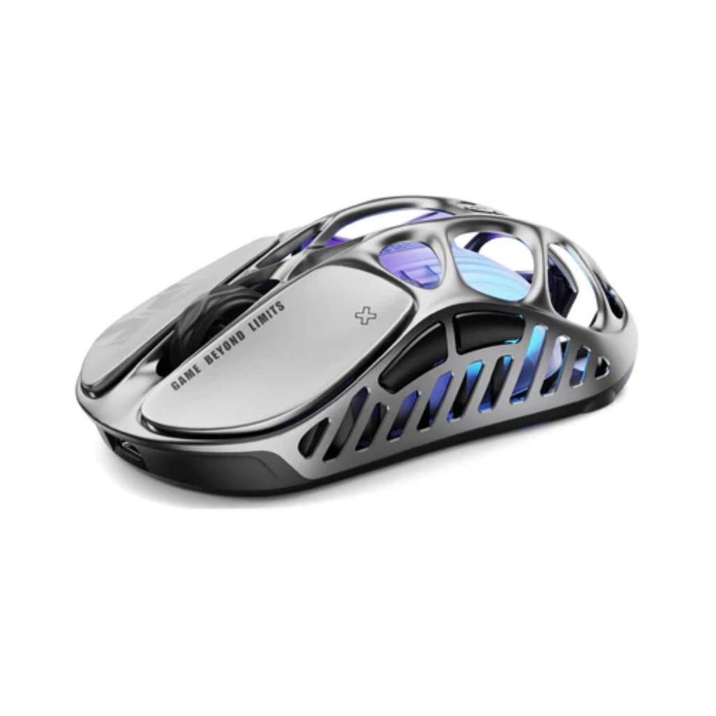 GravaStar Mercury X Pro Wireless Gaming Mouse - Interstellar Silver