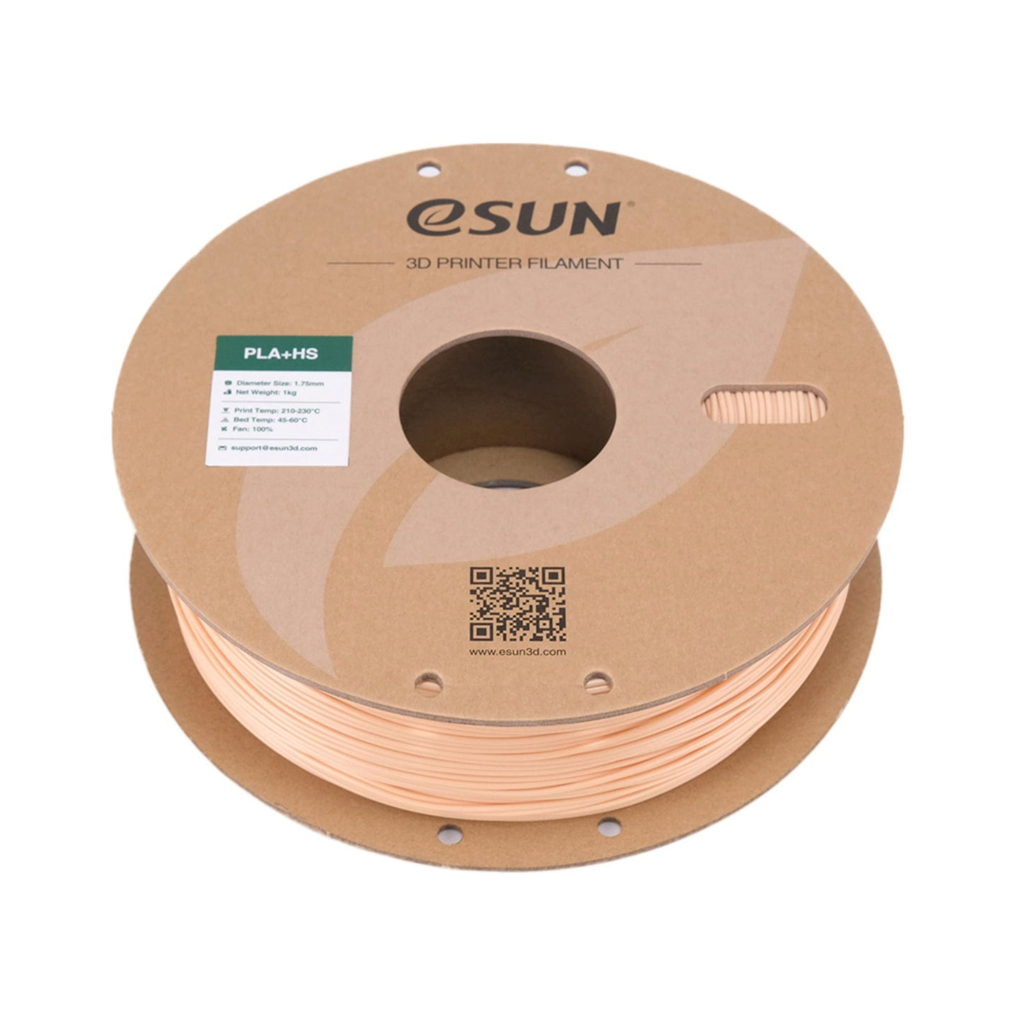 Esun PLA+HS 3D Printing Filament 1KG - Beige