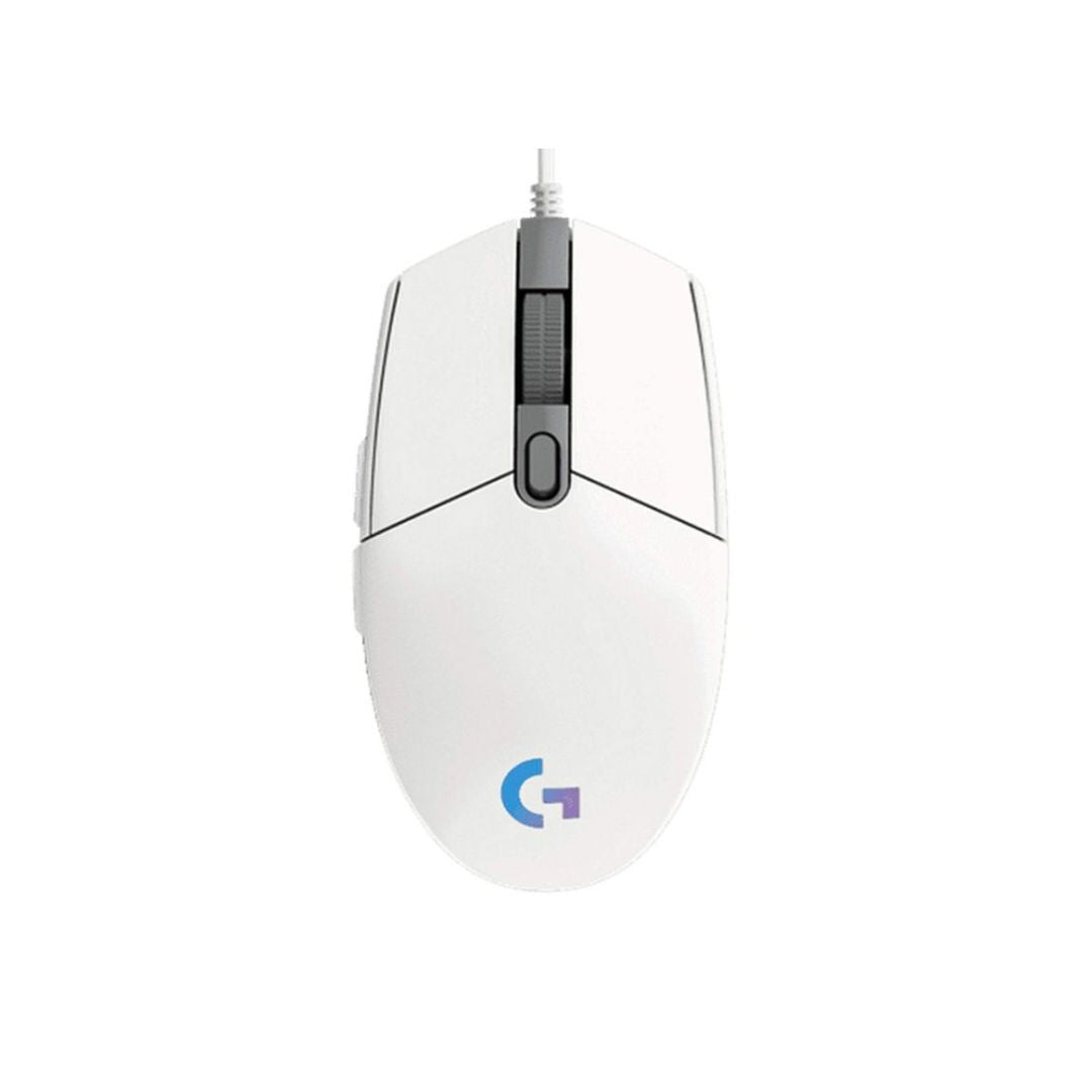 Logitech G102 White Wired Gaming Mouse