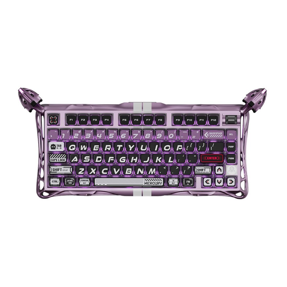 Gravastar Mercury GS V75 Pro Gaming Keyboard - Iron Purple