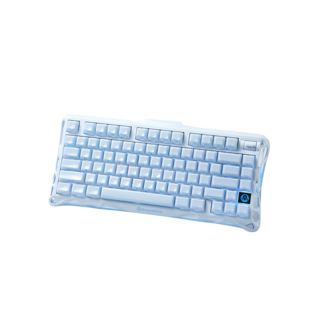 Gravastar Mercury K1 Wireless - Ice Blue Gaming Keyboard
