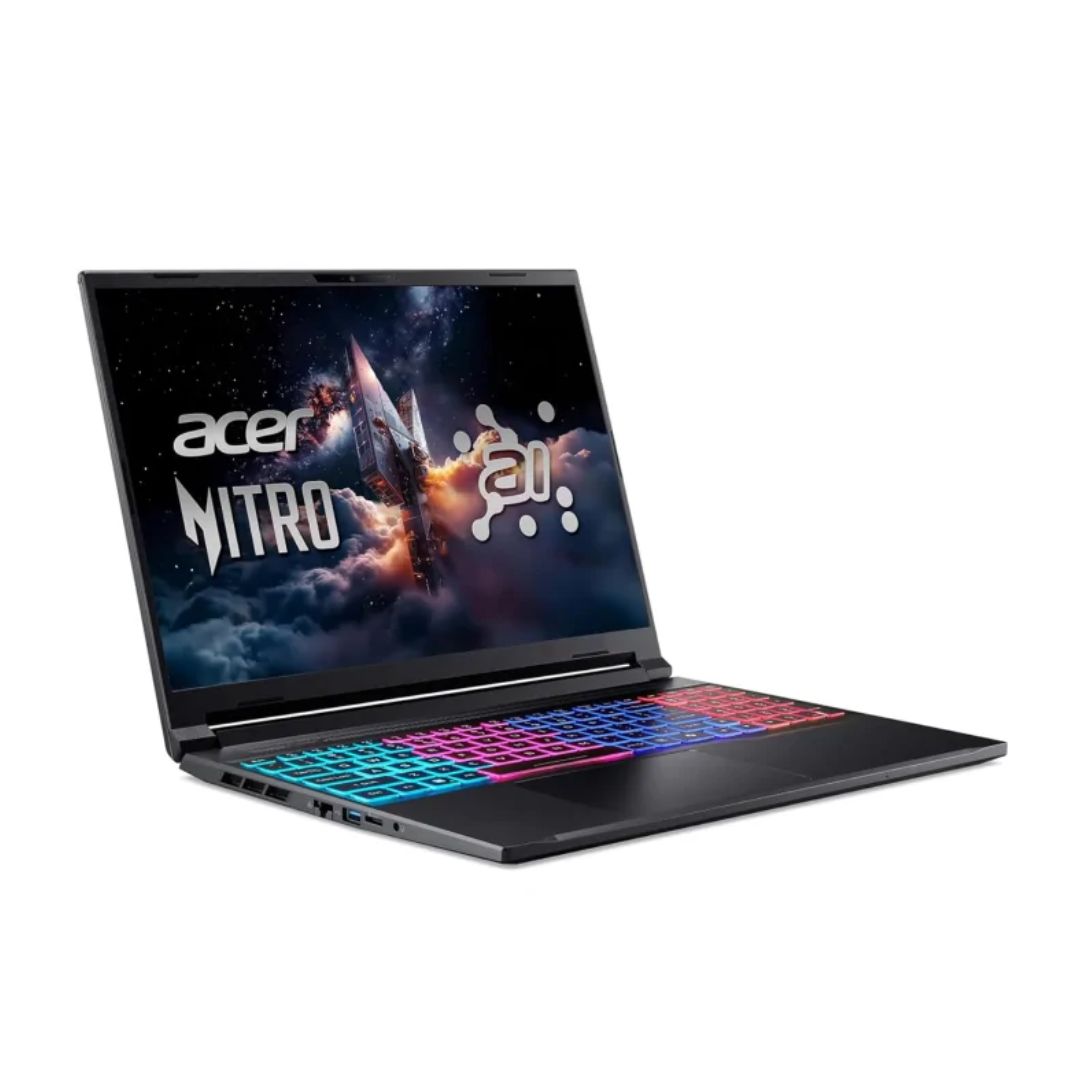 Acer Nitro V ANV16S-71-97BE, Intel Core 9-270H, RAM 16GB, SSD 1TB, NVIDIA RTX 5070 8GB, 16.0 WQXGA 180Hz, Black