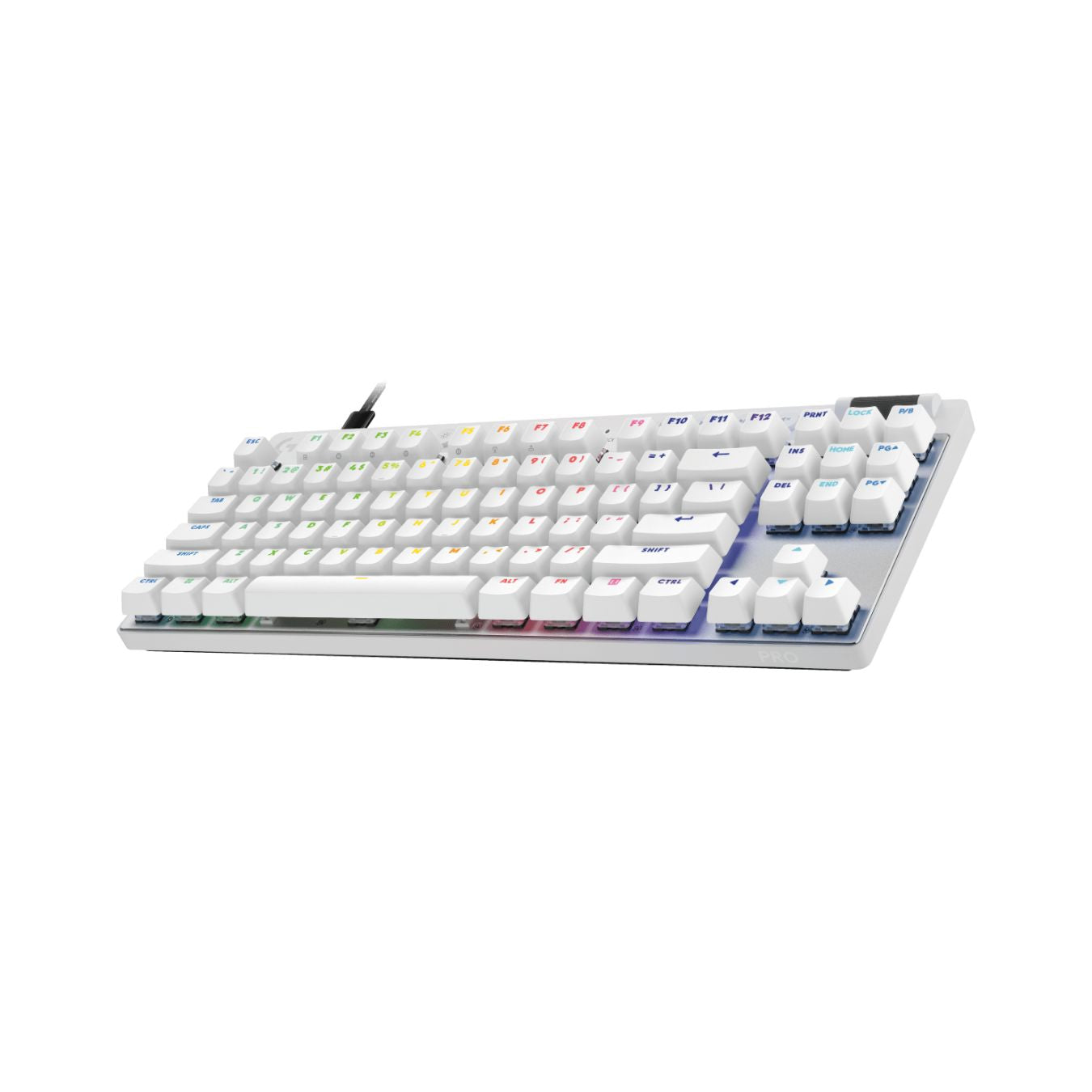 Logitech G PRO X TKL RAPID Wired Gaming Keyboard - White