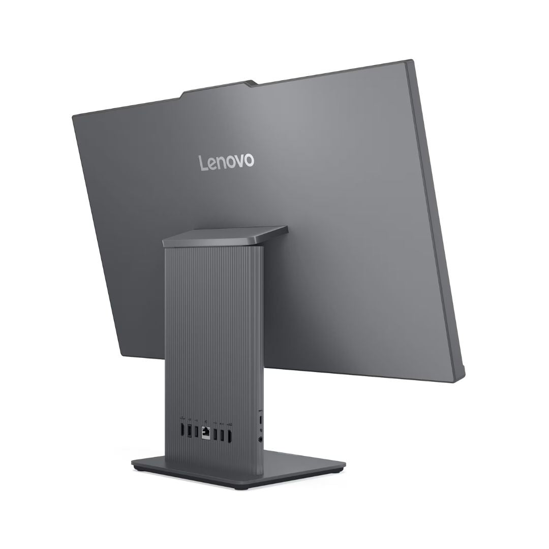 جهاز لينوفو IdeaCentre 27IRH9 المتكامل - (LEAX)، معالج Intel Core i7-13620H، ذاكرة وصول عشوائي 16 جيجابايت، قرص صلب SSD بسعة 1 تيرابايت، معالج رسومات Intel® UHD، شاشة IPS عالية الدقة بالكامل مقاس 27 بوصة، لون أسود