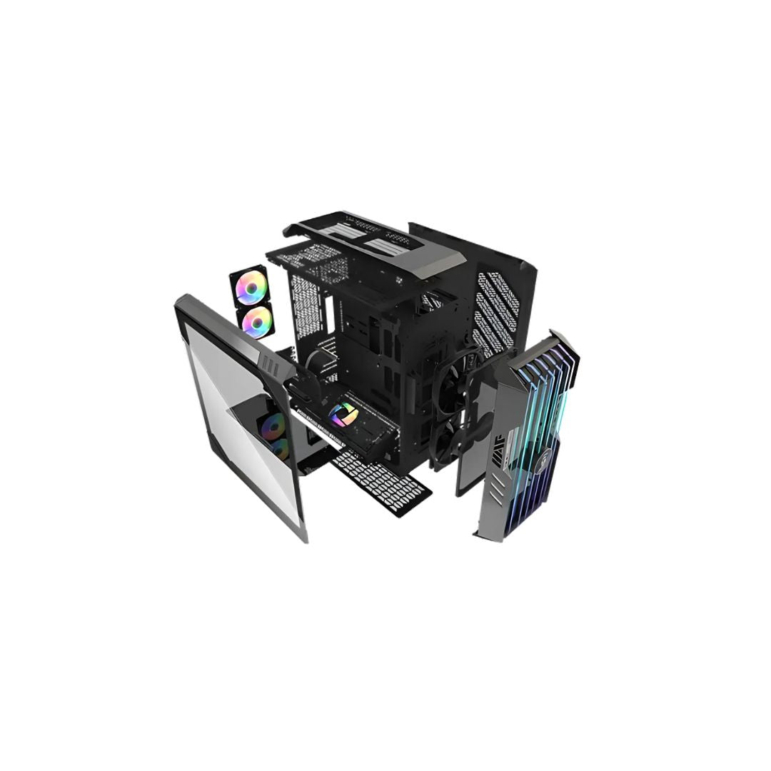 مروحة Cooler Master HAF 700 EVO Full Tower 7 - سوداء