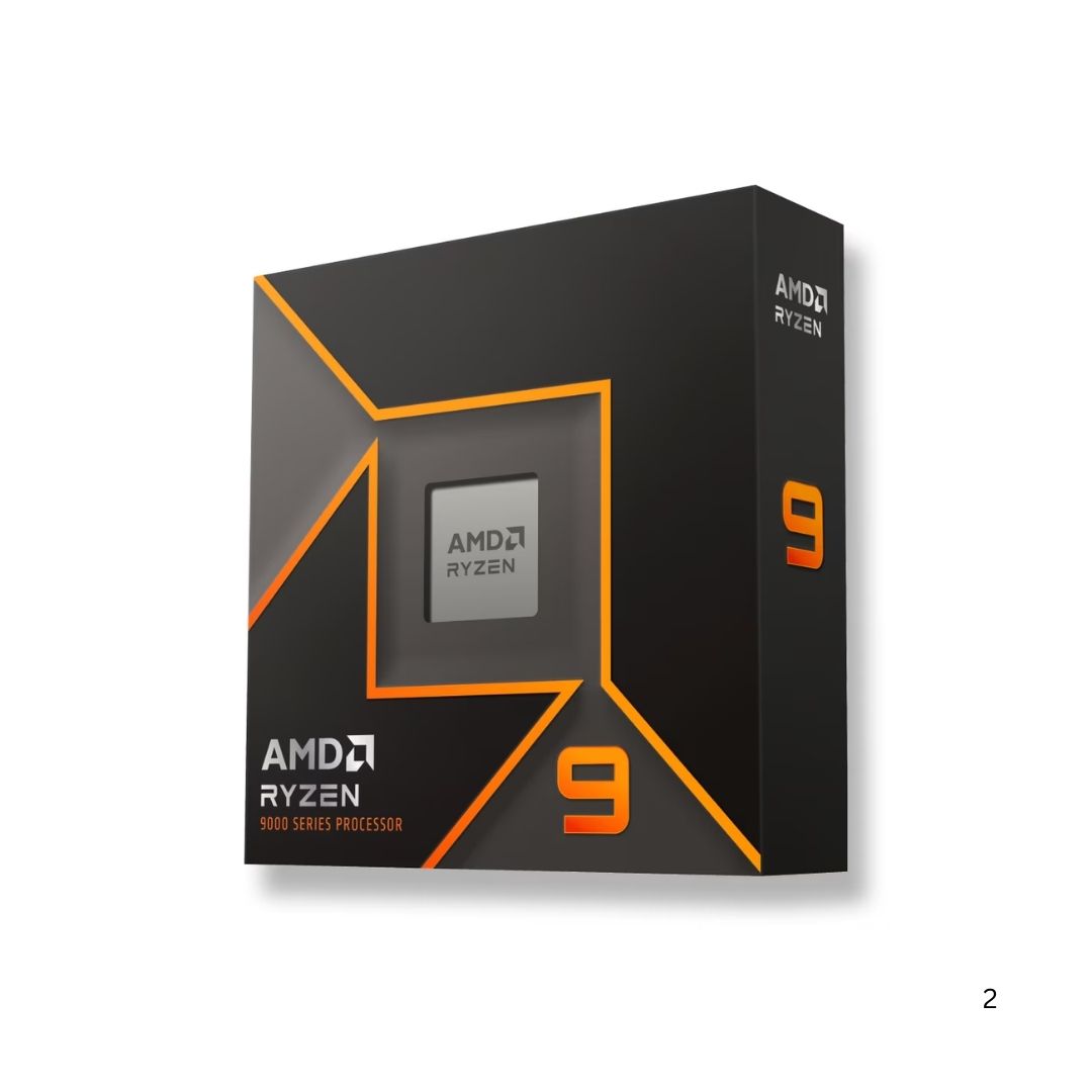 تري معالج AMD Ryzen™ 9 9900X لسطح المكتب