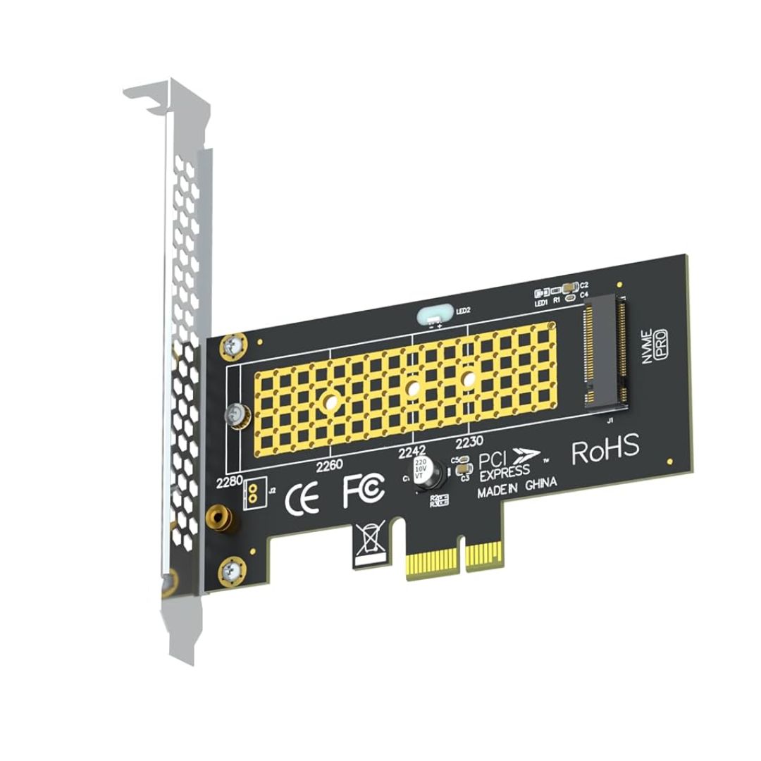 Raptor M.2 NVME to PCI-E 3.0 X1 Expansion Card