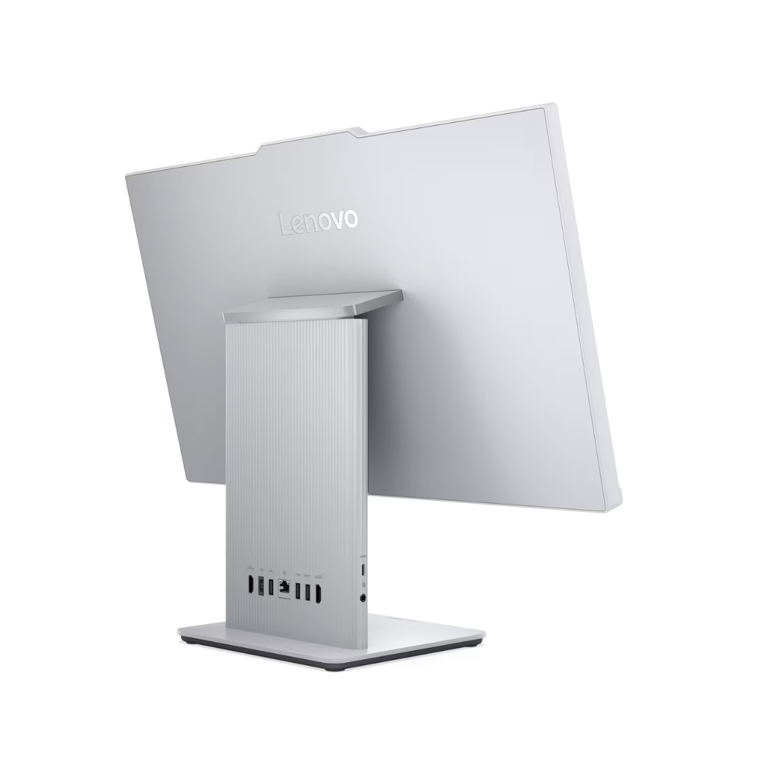 جهاز لينوفو آيديا سنتر 24IRH9 الكل في واحد - (M6AK)، معالج إنتل كور i5-13420H، ذاكرة وصول عشوائي (RAM) سعة 8 جيجابايت، قرص صلب SSD سعة 512 جيجابايت، رسومات إنتل فائقة الوضوح، شاشة لمس IPS عالية الدقة مقاس 24 بوصة، لون رمادي سحابي