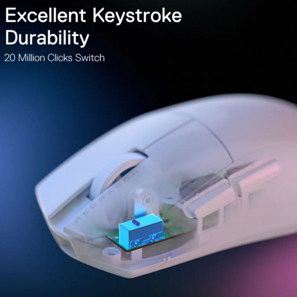 Redragon K1NG M724 1K Wireless - White