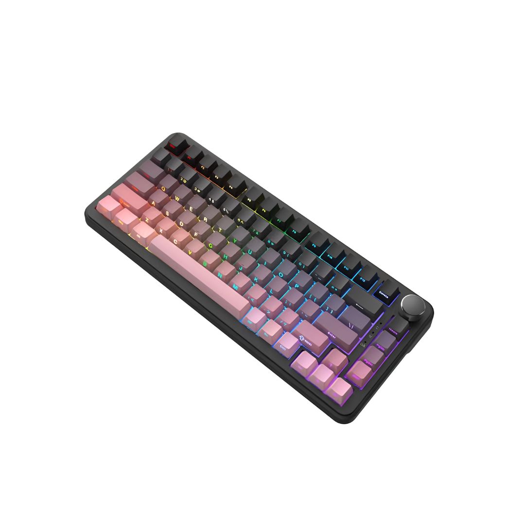 AJAZZ AK820 MAX PLUS - Mechanical Keyboard, Flying Fish Switch, Pink