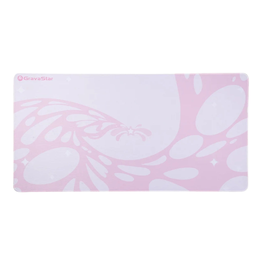 GravaStar A8 Large Gaming Mouse Pad - Sakura Pink