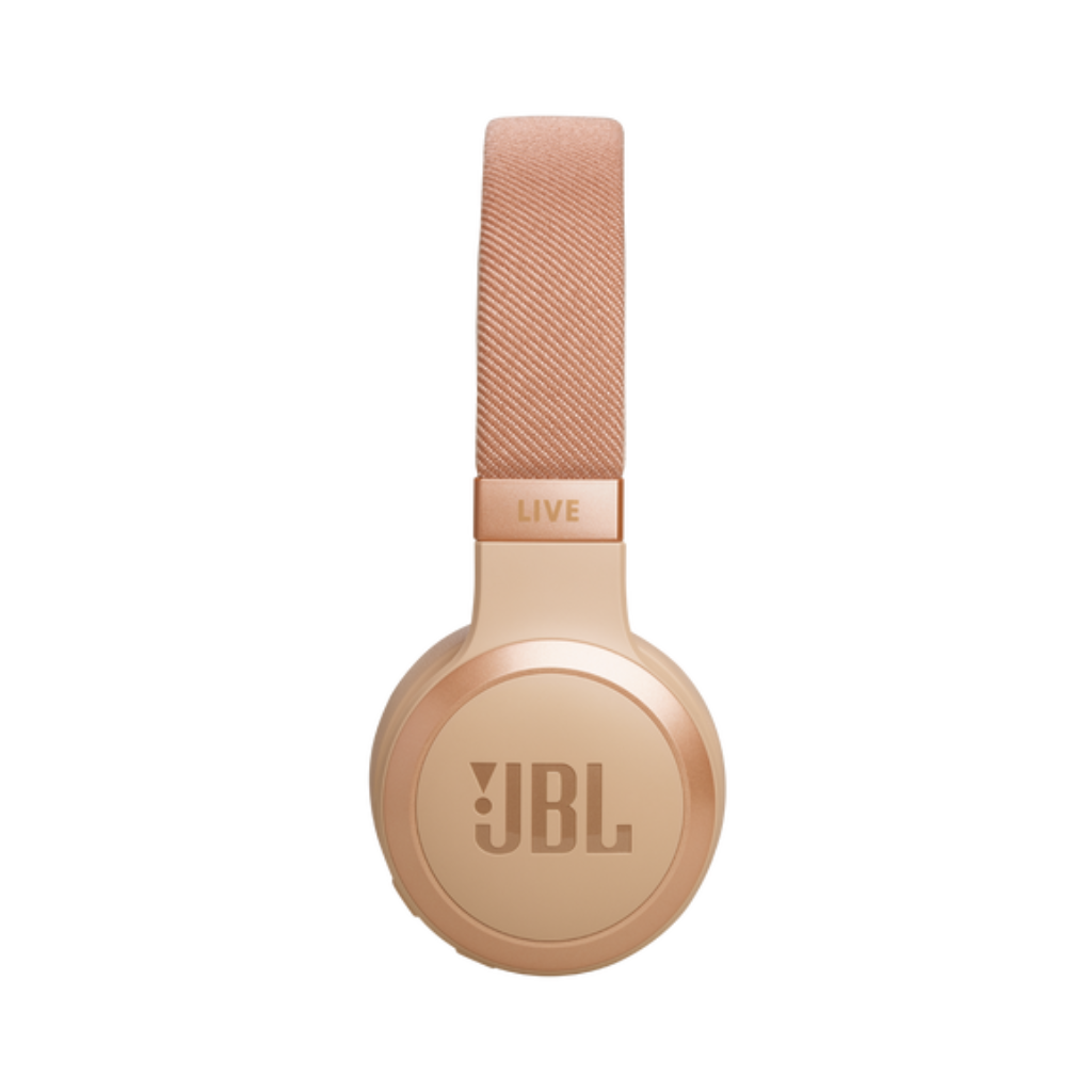 سماعات رأس لاسلكية JBL Live 670NC فوق الأذن - لون رملي