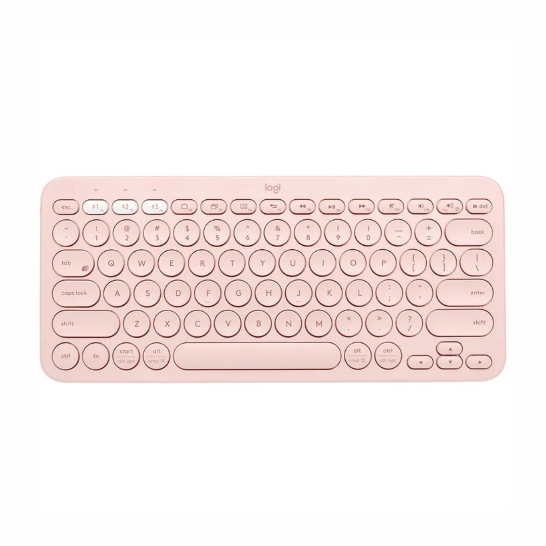 Logitech K380 Multi-Device Bluetooth Keyboard - Rose