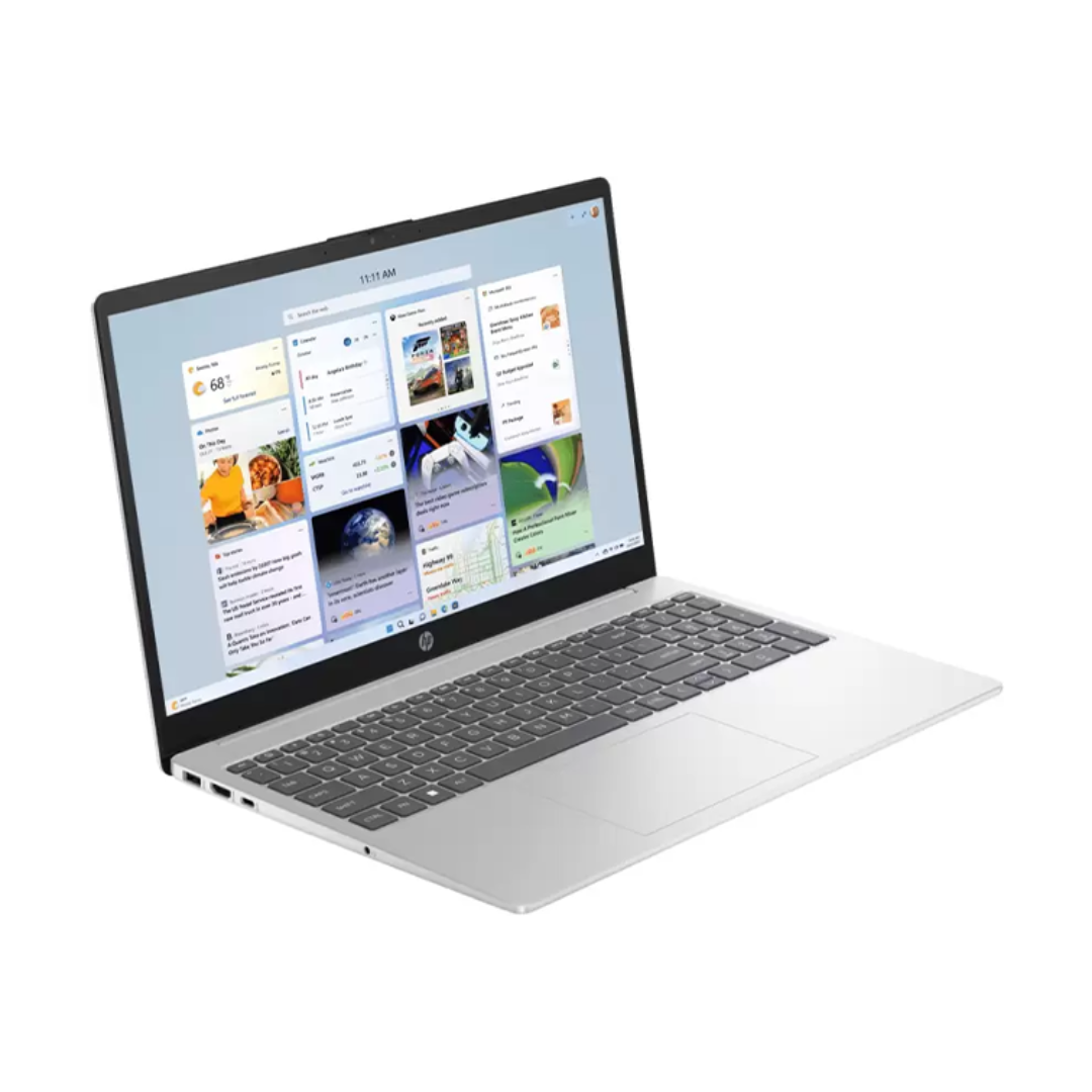 HP 15-FD0242NE, Intel Core 5-120U, RAM 8GB, SSD 512GB, Intel Graphics, 15.6 inch FHD, Silver