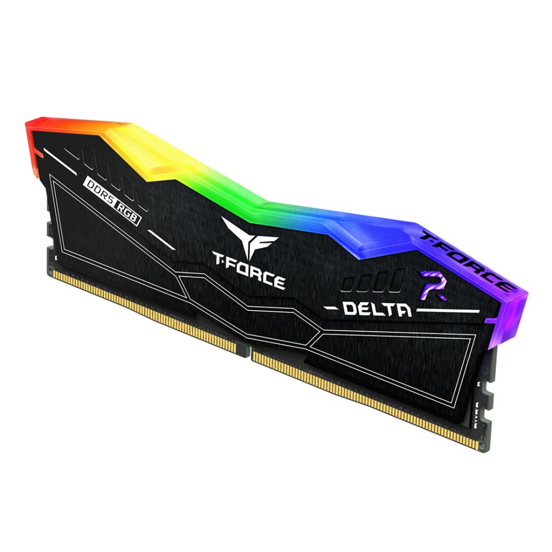 TEAMGROUP T-Force Delta RGB DDR5 Ram 64GB (2x32GB) 6000MHz CL38 - Black