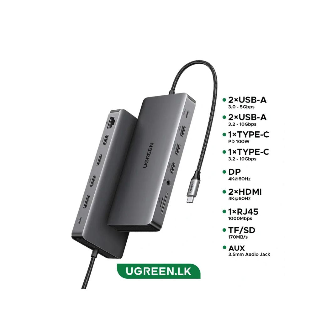 UGREEN USB-C UG-15978 13-in-1 Multifunction Adapter Hub