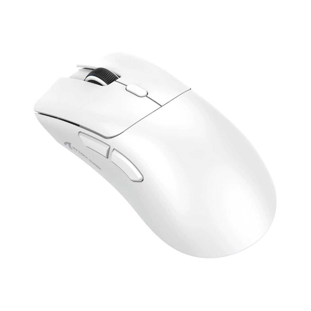 ATTACK SHARK R1 Wireless Gaming Mouse - White
