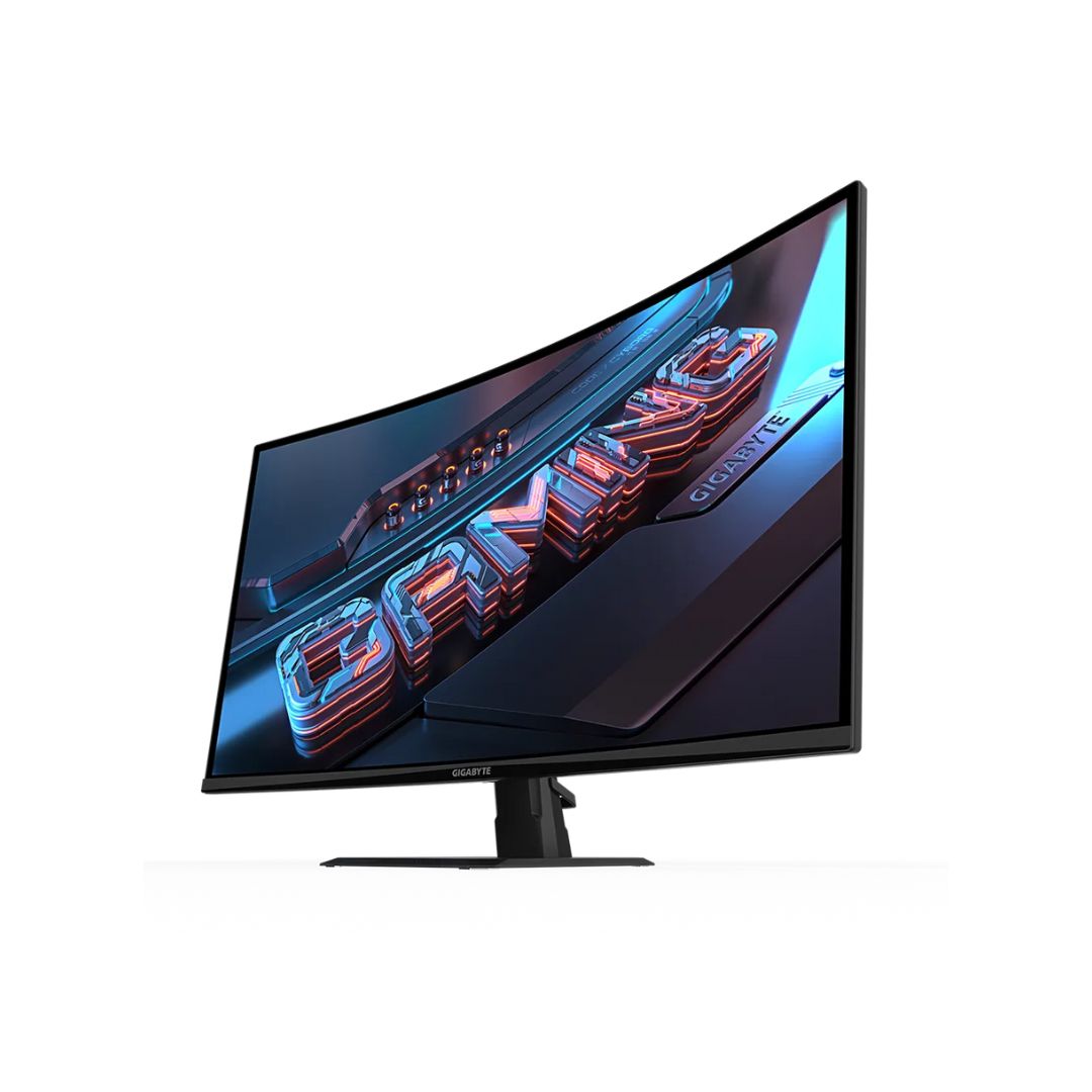 Gigabyte GS32QCA , 32 inch, 2K QHD (2560 x 1440) 1Ms 180Hz VA Curved, Gaming Monitor