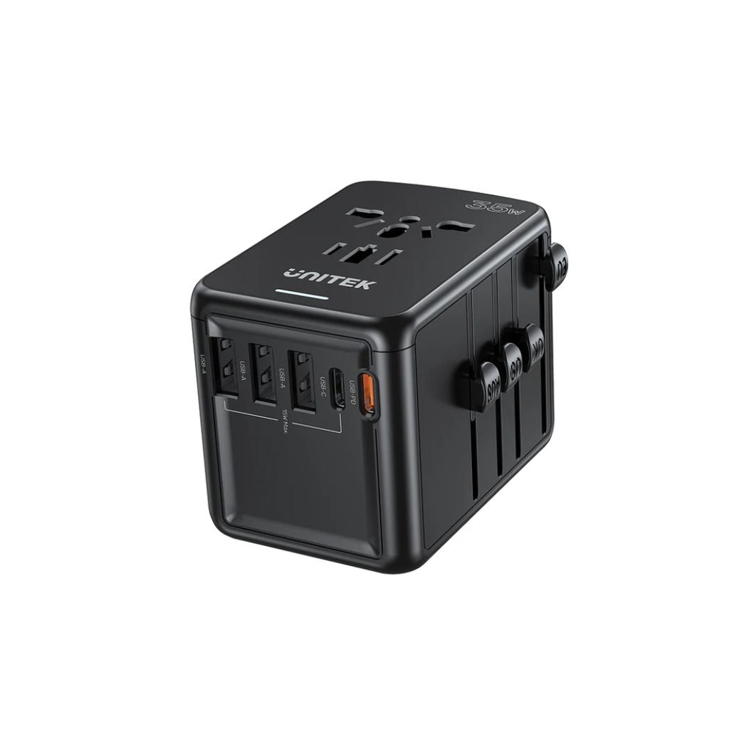 محول سفر عالمي UNITEK 35W - P1121ABK01