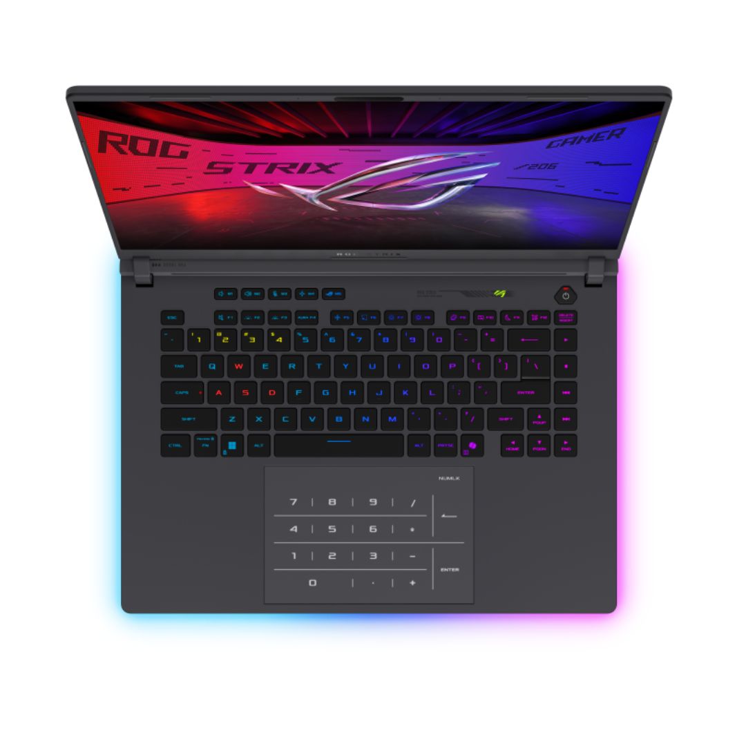 ASUS ROG Strix G16 G615LR-RV123, Intel Core Ultra 7-255HX, RAM 16GB, 1TB SSD NVMe, NVIDIA RTX 5070 Ti 12G, 16.0 Inch WUXGA 165Hz IPS, Eclipse Gray