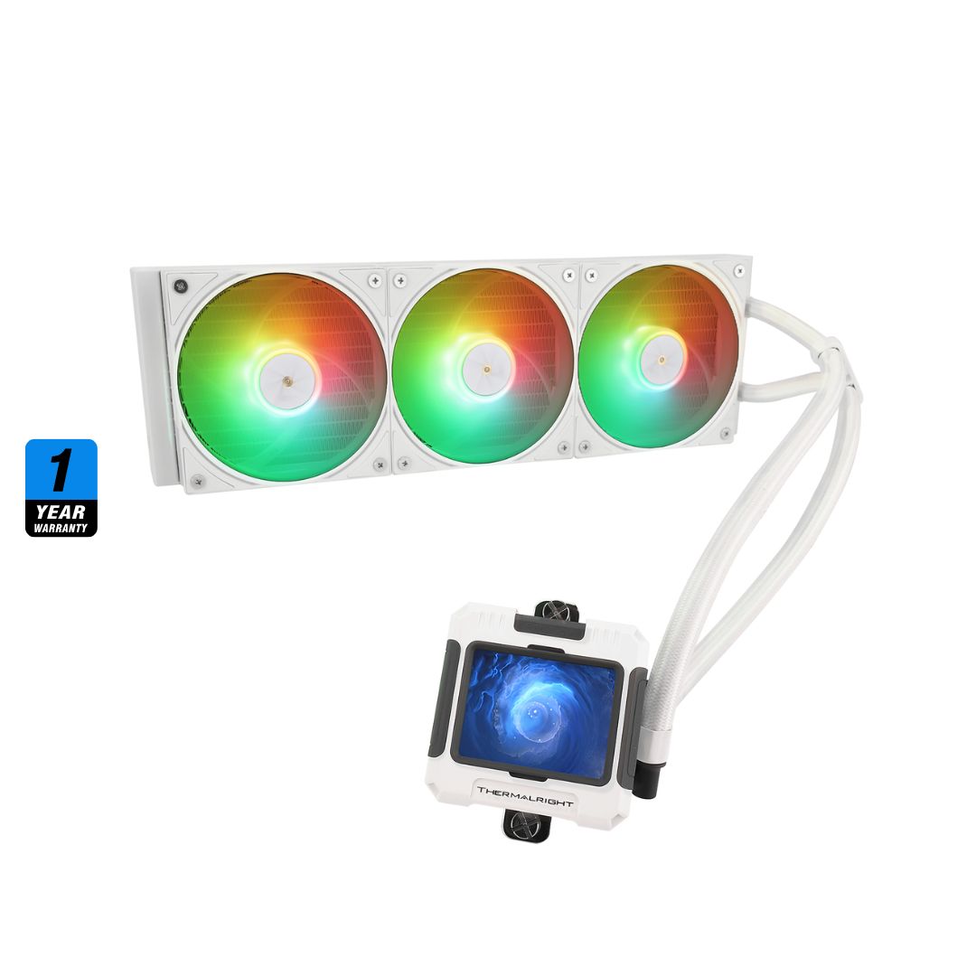 Thermalright Frozen Warframe 360 ARGB Liquid CPU Cooler - White