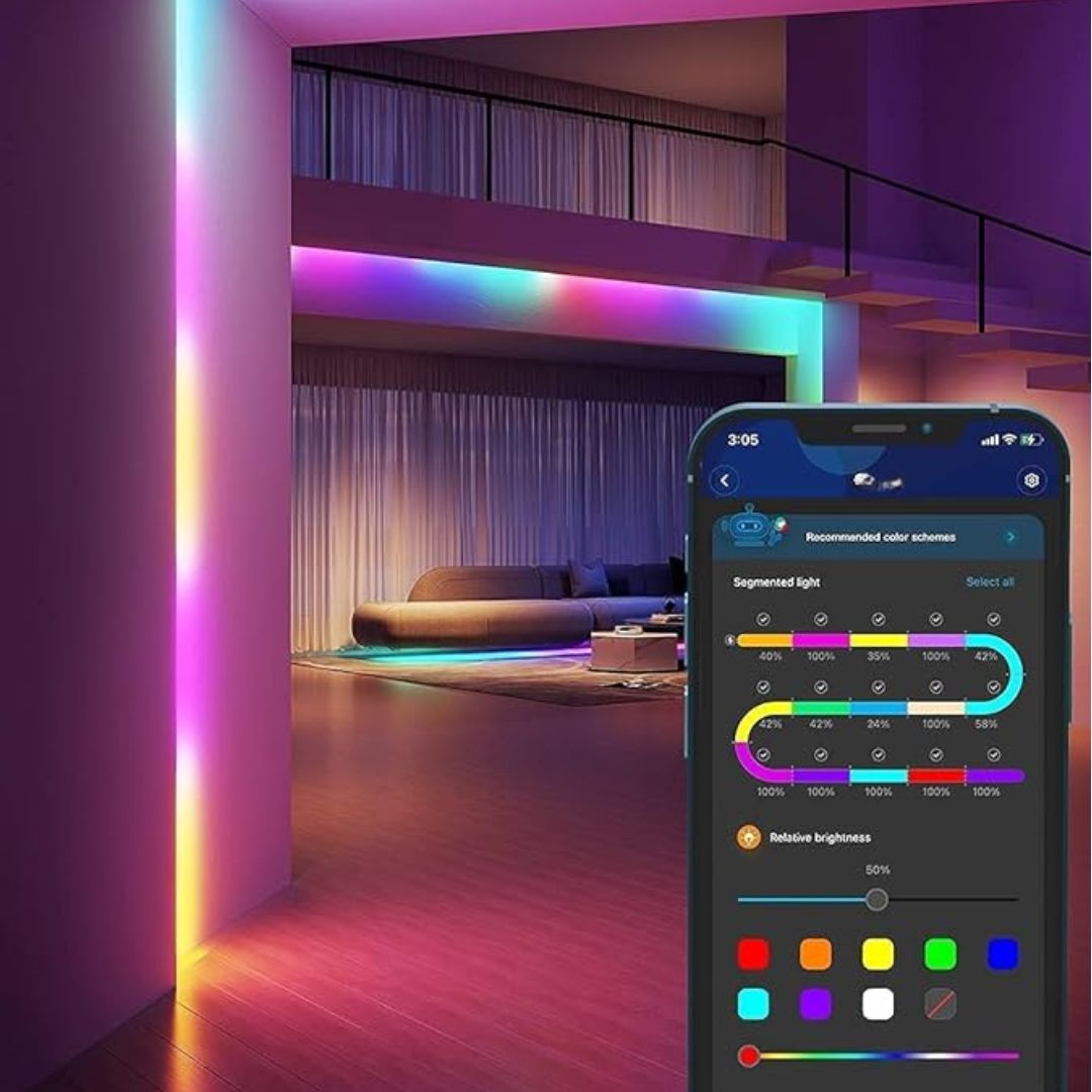 Caster Tuya RGB LED Strip 15m - 18LED/m Wi-Fi Smart