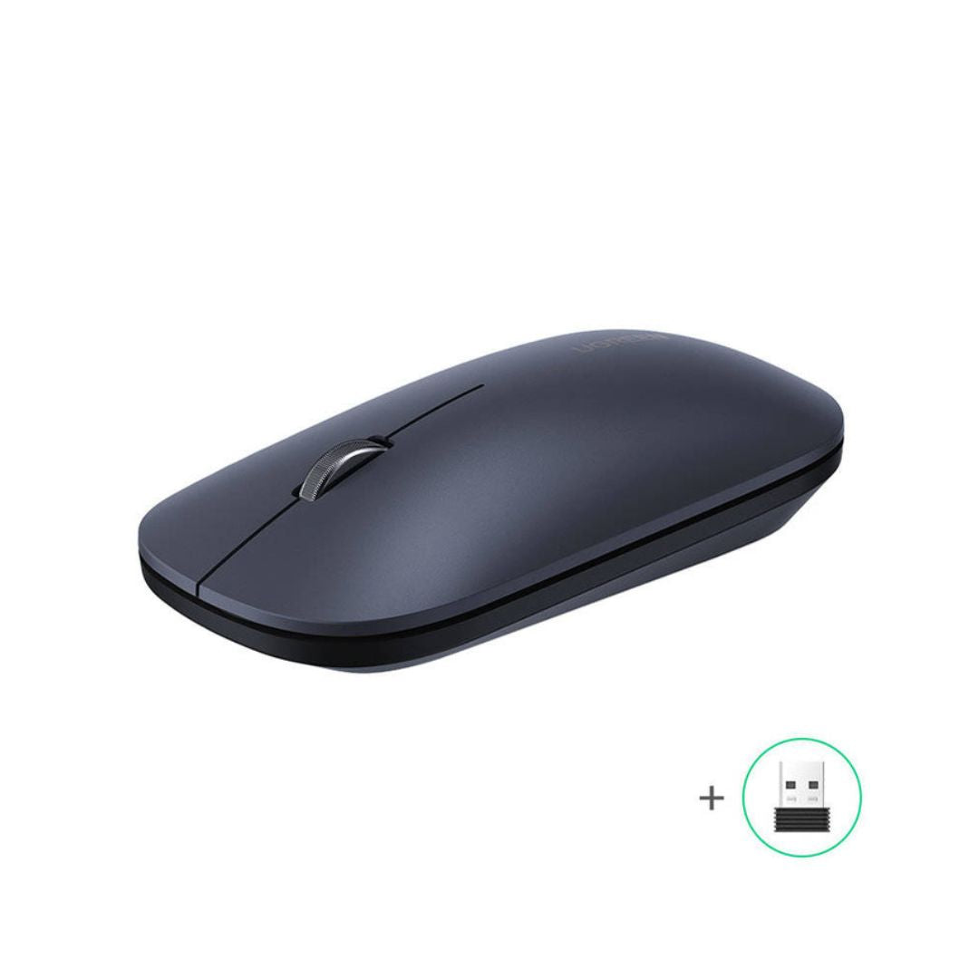 UGREEN MU001 USB Optical Wireless Mouse - Black