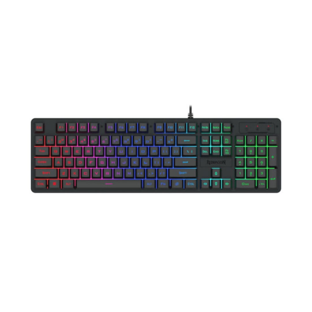 Redragon S107-BA Gaming Keyboard & Mice Combo Wired - Black