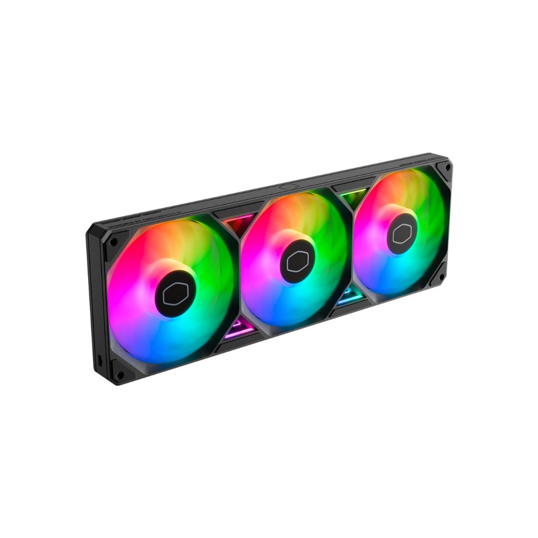 طقم مراوح Cooler Master SickleFlow Edge 120 ARGB ثلاثي القطع