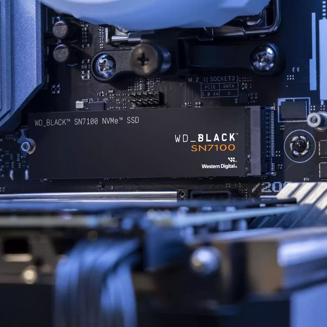 WD BLACK SN7100 500GB , 6800MB/s M.2 NVME , PCIe 4.0