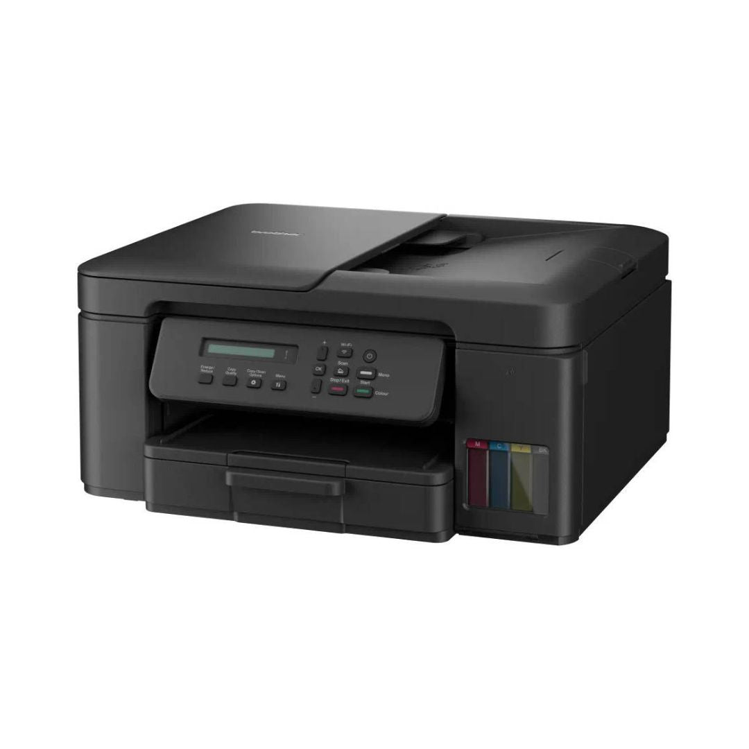 Brother DCP-T730W Tank Printer, Wireless, Inkbenefit Plus 3-in-1 Inkjet Printer Colour, Duplex (All-in One Ink)