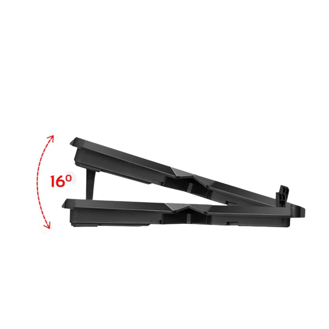 Promate AirBase-3 Ergonomic Laptop Cooling Pad
