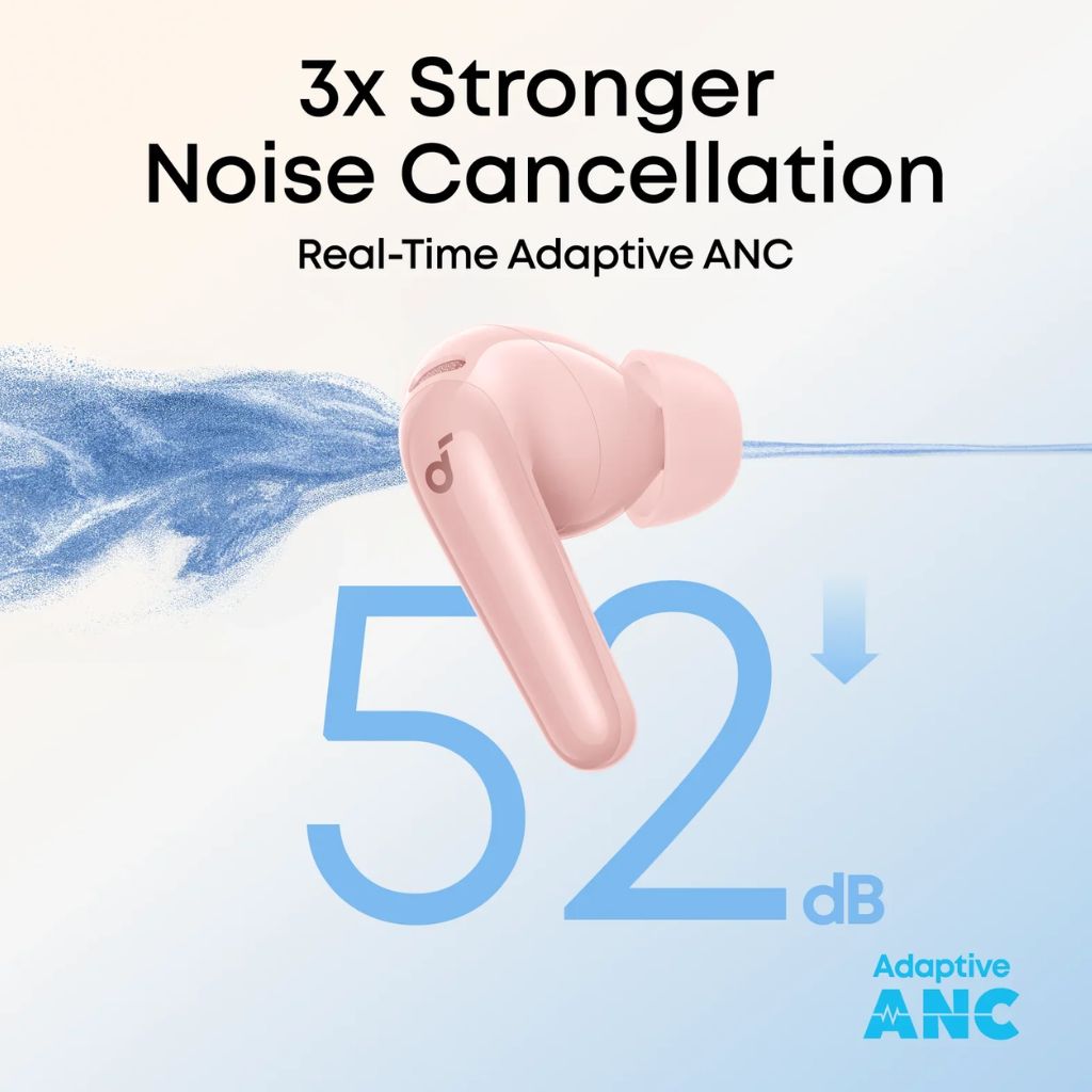 Anker Soundcore R60i NC Wireless Earbuds - Pink