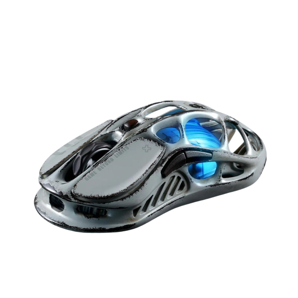 GravaStar Mercury M1 Pro Gaming Mouse - Silver Mist