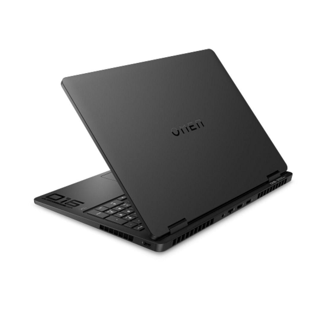 HP OMEN 16-am0290TX، معالج Intel Ultra 7-255H، ذاكرة وصول عشوائي 16 جيجابايت، قرص صلب SSD بسعة 1 تيرابايت، بطاقة رسومات NVIDIA RTX 5060 8G، شاشة 16 بوصة WUXGA، لون أسود