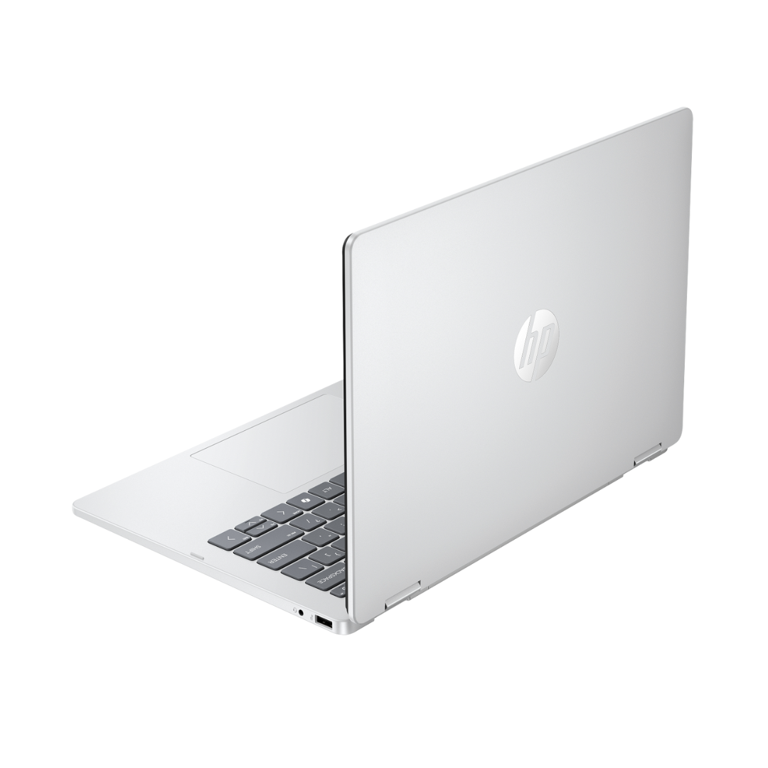HP OmniBook 5 Flip 14-FP0023DX, Intel Core 7-150U, RAM 16GB, SSD 512GB, Intel® Graphics, 14.0 Inch WUXGA FHD+ IPS Touch, Glacier Silver