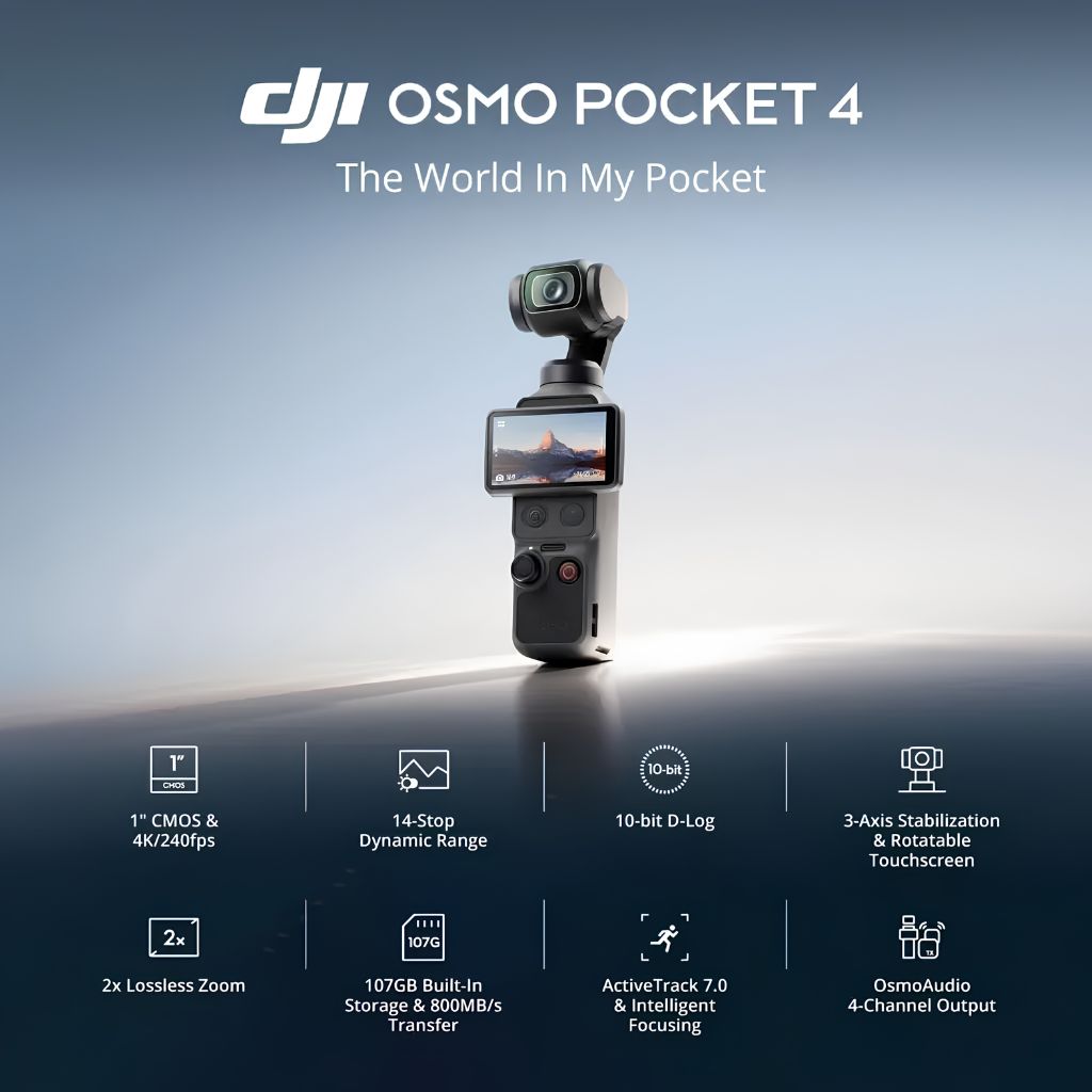 DJI Osmo Pocket 4 Standerd