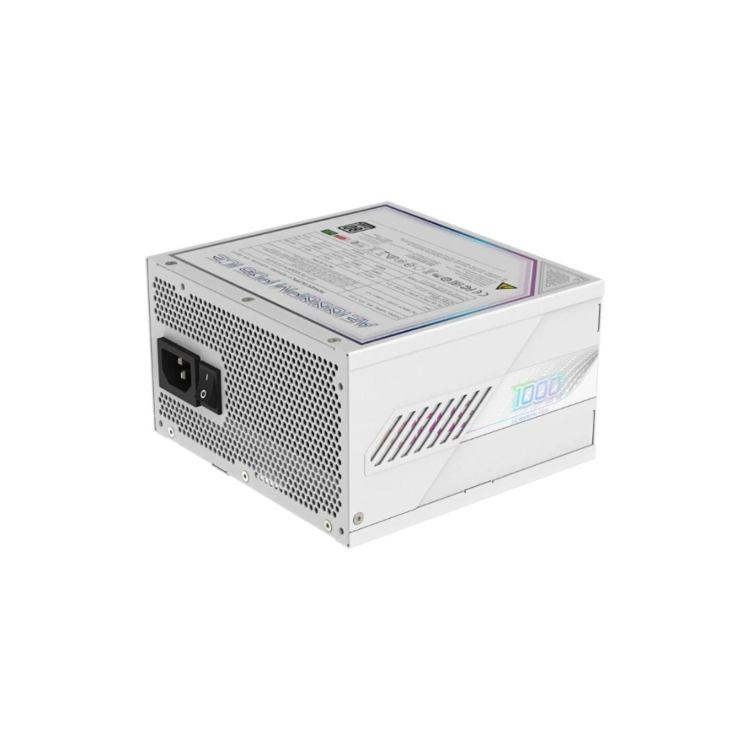Gigabyte AORUS ELITE GP-AE1000PM ICE, Full Modular, 1000W 80+ Platinum, PCIe 5.1 - White
