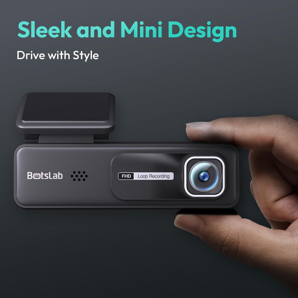 Botslab HK30 Pro 1-Channel Dash Cam — 2K Front