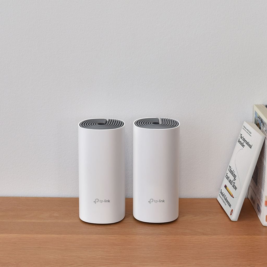 Deco E4 AC1200 Whole Home Mesh Wi-Fi 5 System 2-Pack