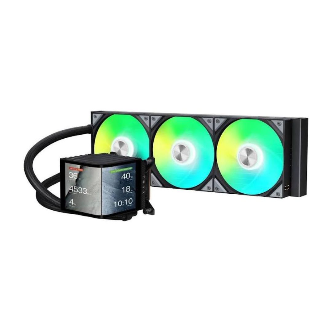 Tryx Panorama 360mm ARGB AIO Liquid Cooler - Black