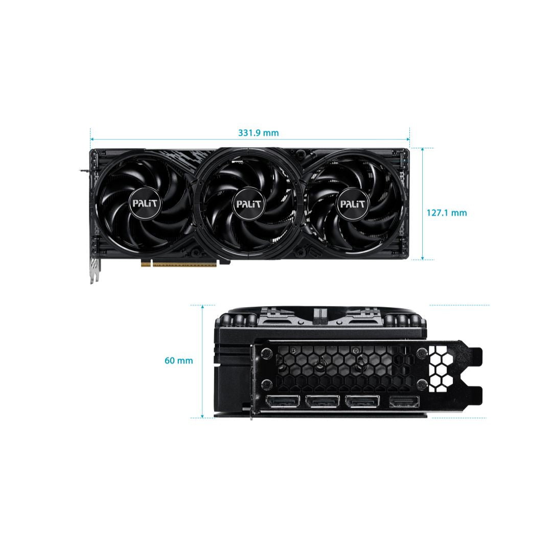 Palit GeForce RTX 5080 GamingPro OC - 16 جيجابايت